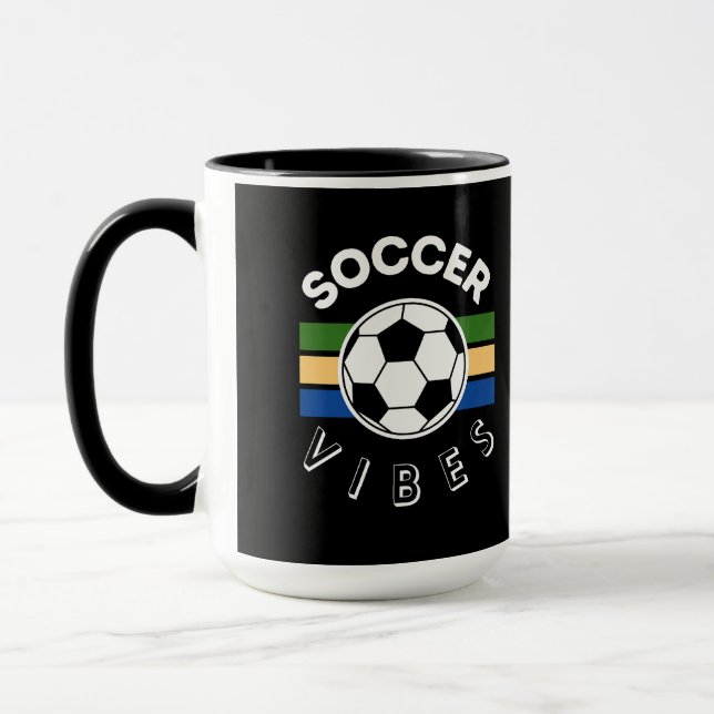 Soccer Vibes Mug (Left)