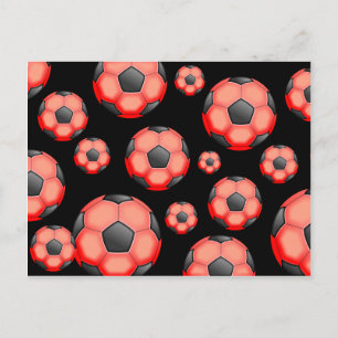Soccer Wallpaper Postcard