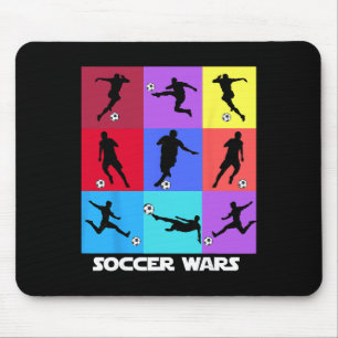 Soccer Wars - Spectacular Soccer Player Mouse Mat