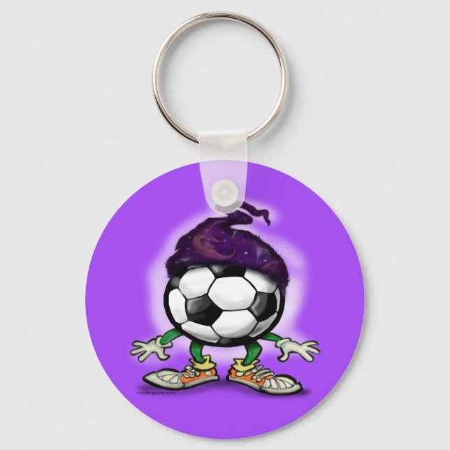 Soccer Wizzard Key Ring (Front)