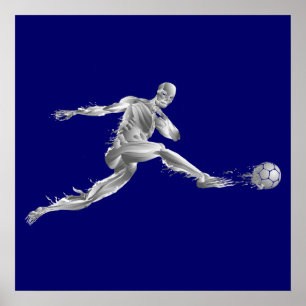 Soccer World Cup 2014 gift futebol futbol goal Poster