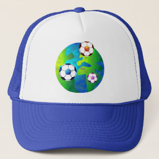 soccer world trucker hat