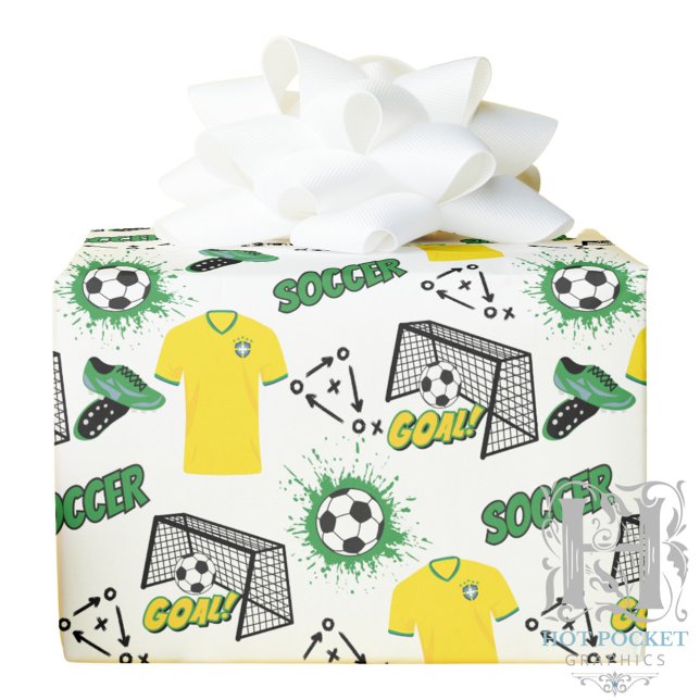 Soccer Wrapping Paper (Creator Uploaded)
