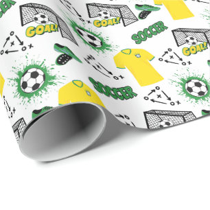 Soccer Wrapping Paper