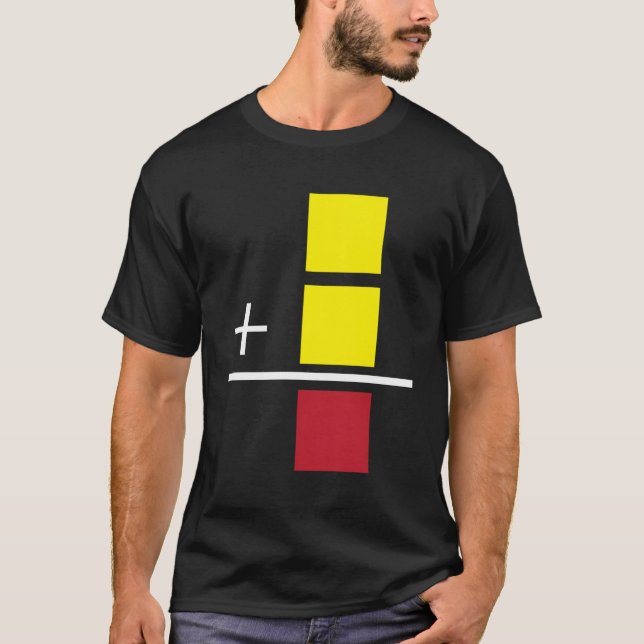 Soccer Yellow Red Card Referee Sports T-Shirt (Front)