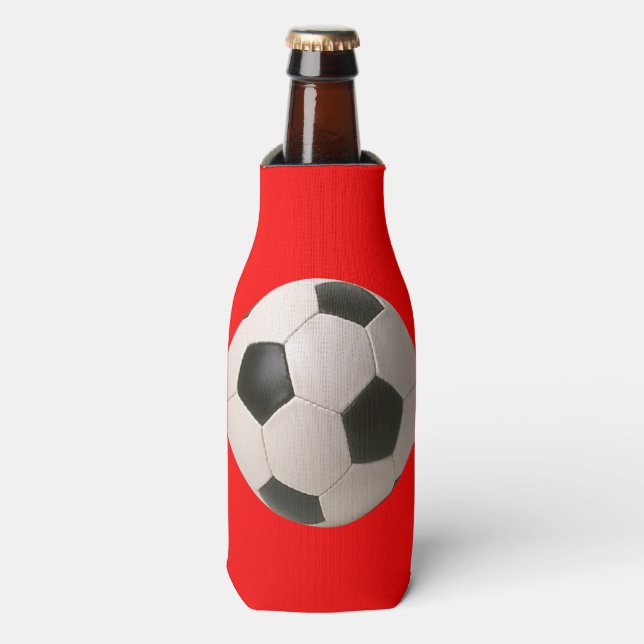Soccerball Bottle Cooler (Bottle Front)