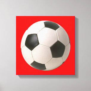 Soccerball Canvas Print