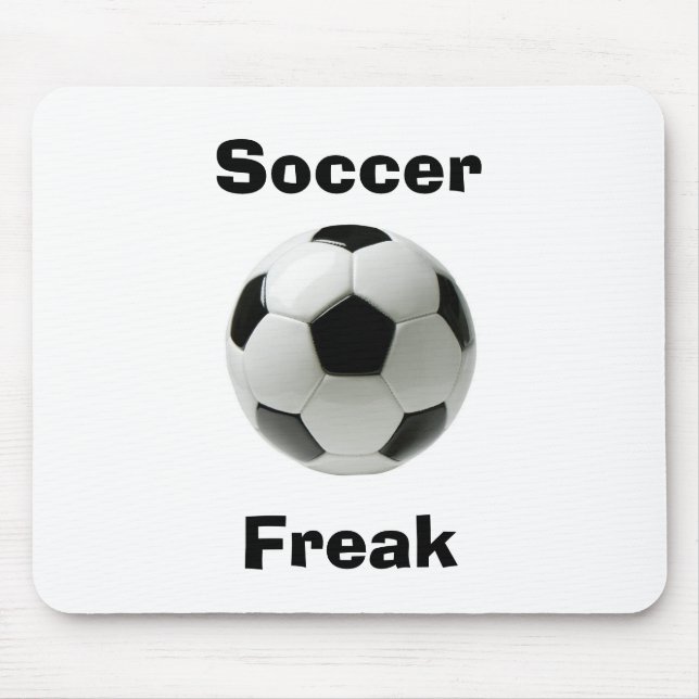soccerball, Soccer, Freak Mouse Mat (Front)