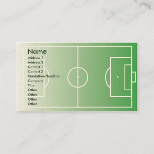 Soccerfield - Business Card