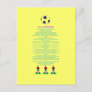 soccermom postcard