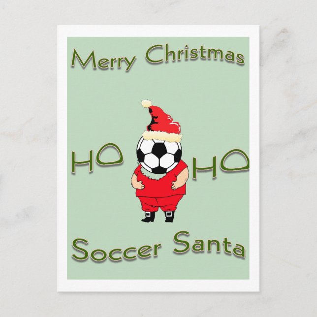 soccersanta postcard (Front)