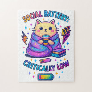 Social Battery Critically.... Jigsaw Puzzle