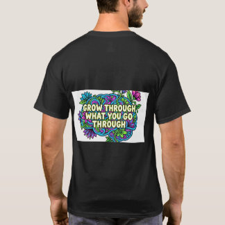 Social Battery Zero Introvert Cat Front Brain Back T-Shirt