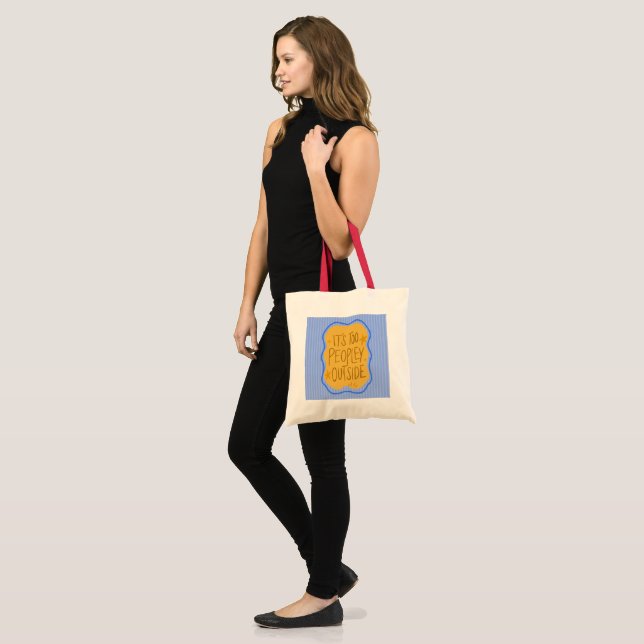 Social butterfly  tote bag (Front (Model))