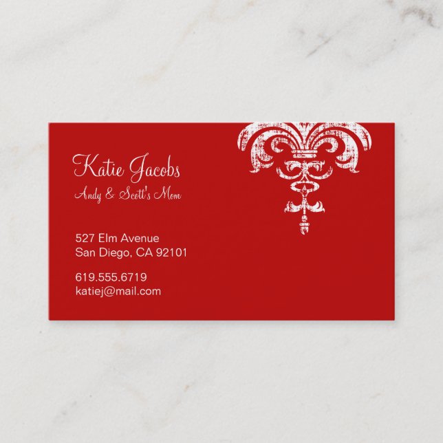 Social Calling Cards (Front)