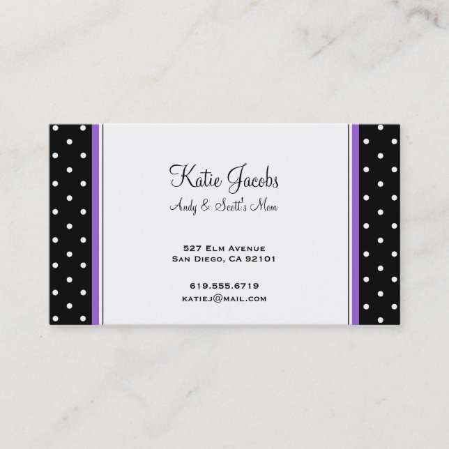 Social Calling Cards (Front)