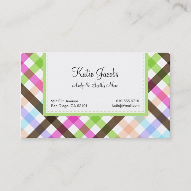 Social Calling Cards (Front)