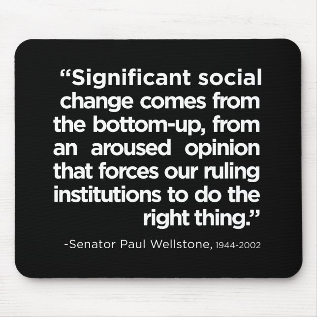 Social Change Mousepad (Front)