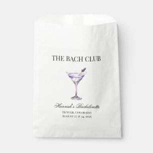 Social Club Lavender Cocktail The Bach Girls Trip Favour Bags