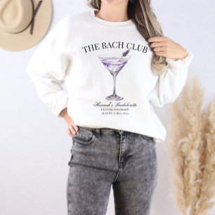 Social Club Lavender Cocktail The Bach Girls Trip Sweatshirt