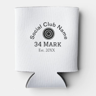Social club name add team player name date year ma can cooler