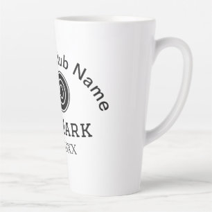 Social club name add team player name date year ma latte mug