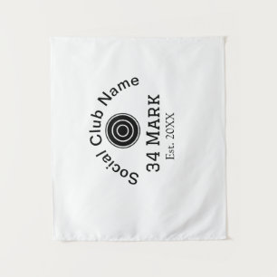 Social club name add team player name date year ma tapestry