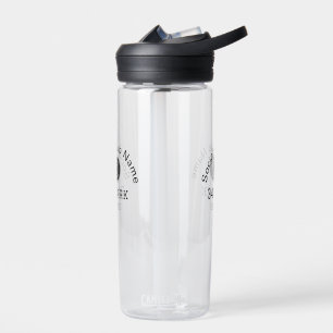 Social club name add team player name date year ma water bottle