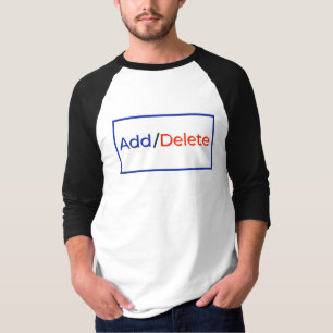 Social cyber typography funny cute design T-Shirt
