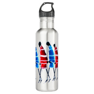 Social Distance Happy People Masai Morans 710 Ml Water Bottle