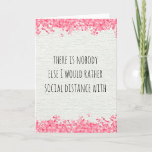 Social Distance Miss Thinking of You Card