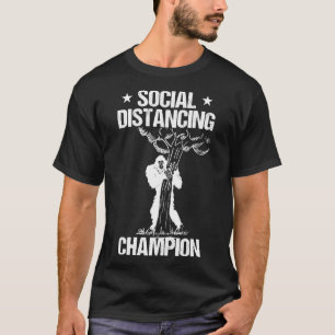 Social Distancing Champion Sasquatch T-Shirt
