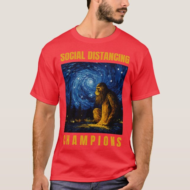 Social Distancing Champions T-Shirt (Front)