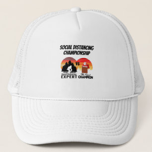Social Distancing Championship - Yeti Trucker Hat