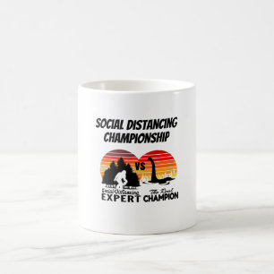 Social Distancing Championship - Yeti Vs Nessi Coffee Mug