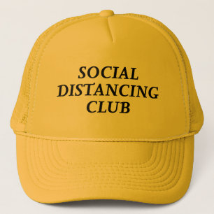 Social Distancing Club Trucker Hat