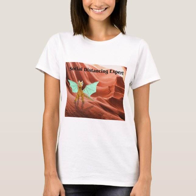 Social Distancing Expert T-Shirt (Front)