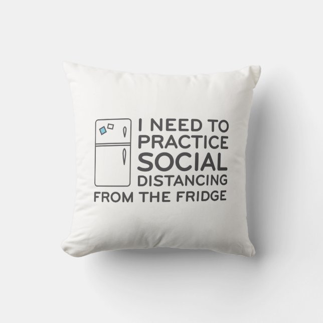 Social Distancing Fridge Cushion (Front)