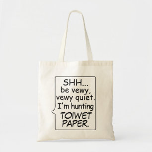 Social Distancing Funny Toilet Toiwet Paper Tote Bag