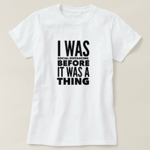 Social Distancing Introvert T-Shirt