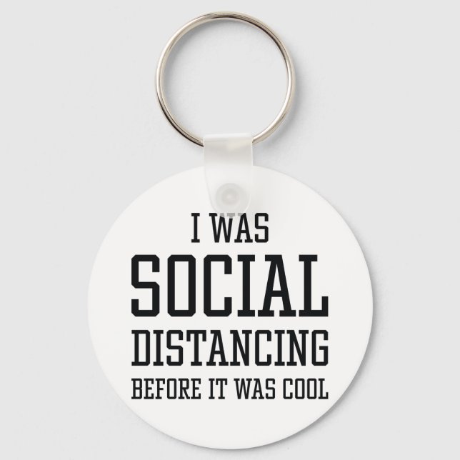 Social Distancing Key Ring (Front)