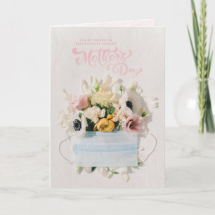 Social Distancing Mother's Day Bouquet \ Friend Card