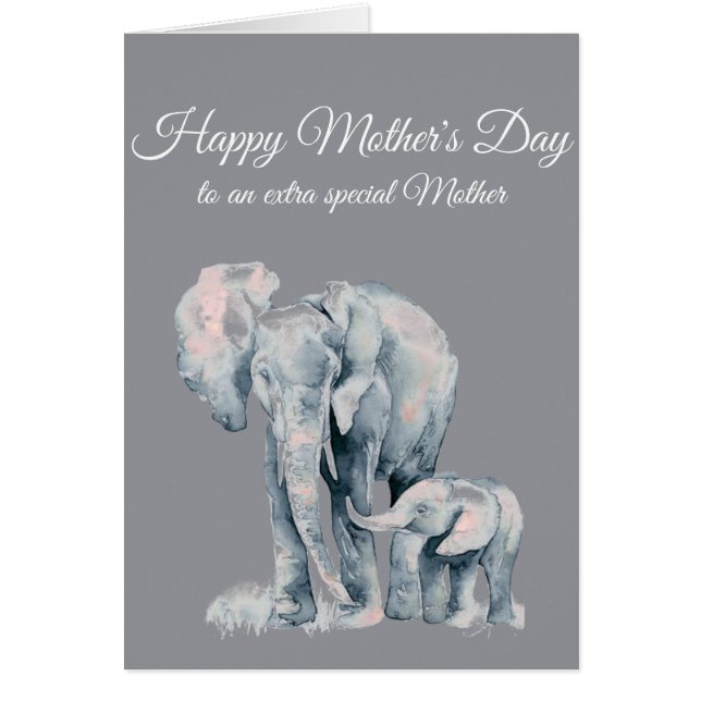 Social Distancing Mother's Day Love Elephants (Front)