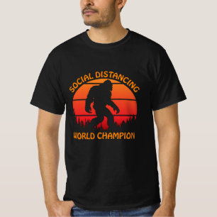 Social Distancing World Champion T-Shirt
