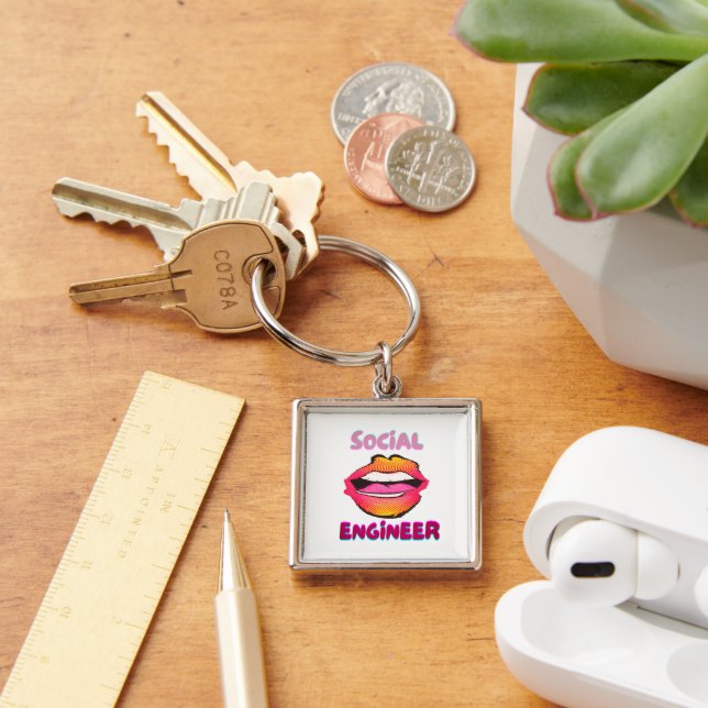 Social Engineer Key Ring (Desk)