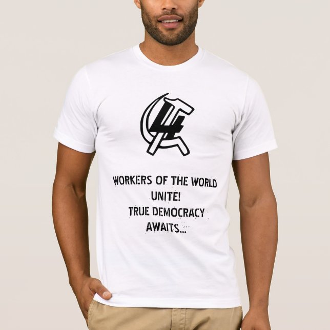 Social Equality for Democracy T-Shirt (Front)