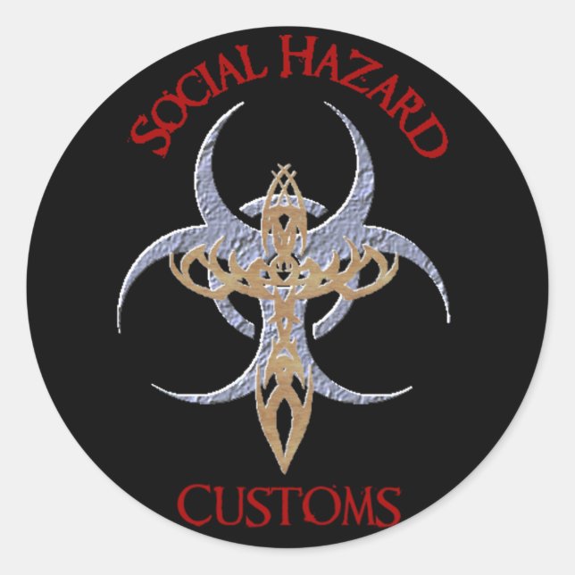 Social Hazard Sticker (Front)
