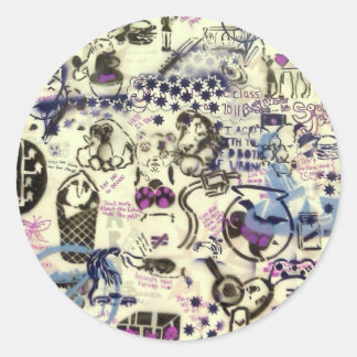 Social Justice Classic Round Sticker