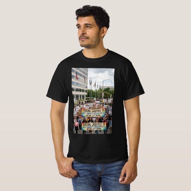 Social Justice T-Shirt (Front Full)