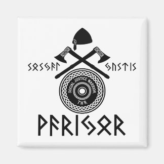 Social Justice Warrior Crest Magnet